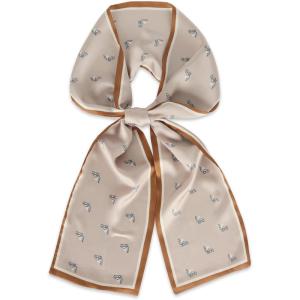 imageEXTREE Satin Scarf Mulberry Silk Printed Head Wrap Hair Band 7quotquot x 59quotquotA082