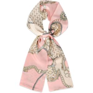 imageEXTREE Satin Scarf Mulberry Silk Printed Head Wrap Hair Band 7quotquot x 59quotquotA089