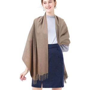 imageEXTREE Women Shawl Wrap Scarf Pashmina Wedding Christmas Birthday Gifts Idea Large Soft StoleType013