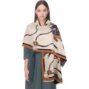 imageEXTREE Womens Scarf Pashmina Shawls and Wraps for Evening Dress Bridesmaid Wedding Bridal Winter Warm Long Large ScarvesBeige Orange Hors