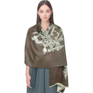 imageEXTREE Womens Scarf Pashmina Shawls and Wraps for Evening Dress Bridesmaid Wedding Bridal Winter Warm Long Large ScarvesBrown Big H Knight Carriage