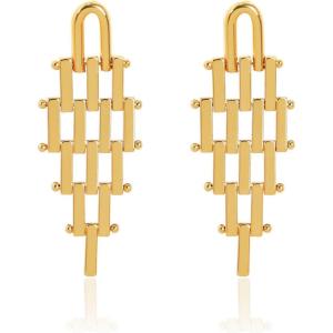 imageEXTREE Rhinestone Valentines Day Earrings for womenEmerald Ruby Gold Silver Design EarringsA019