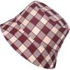 imageEXTREE Reversible Plaid Bucket Hat for Men and Women  Packable Fishing Cap and Sun Beach Hat for Outdoor Summer Vacation