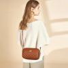 imageEXTREE Quilted Crossbody Bag Trendy Design Shoulder PurseB012brown