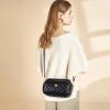 imageEXTREE Quilted Crossbody Bag Trendy Design Shoulder PurseB014blackdiamond