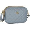 imageEXTREE Quilted Crossbody Bag Trendy Design Shoulder PurseB002blue