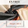 imageEXTREE Scarfs for Women Pashmina Silky Shawl Wrap for Evening Dressing Blanket Open Front Poncho CapeAalyellow