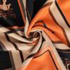 imageEXTREE Scarfs for Women Pashmina Silky Shawl Wrap for Evening Dressing Blanket Open Front Poncho CapeAamorange