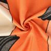 imageEXTREE Scarfs for Women Pashmina Silky Shawl Wrap for Evening Dressing Blanket Open Front Poncho CapeAanorange