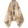 imageEXTREE Scarfs for Women Pashmina Silky Shawl Wrap for Evening Dressing Blanket Open Front Poncho CapeAauwhite