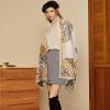 imageEXTREE Scarfs for Women Pashmina Silky Shawl Wrap for Evening Dressing Blanket Open Front Poncho CapeAauwhite
