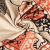 imageEXTREE Scarfs for Women Pashmina Silky Shawl Wrap for Evening Dressing Blanket Open Front Poncho CapeAbgbrown