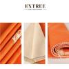 imageEXTREE Scarfs for Women Pashmina Silky Shawl Wrap for Evening Dressing Blanket Open Front Poncho CapeAbrorange