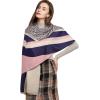 imageEXTREE Scarfs for Women Pashmina Silky Shawl Wrap for Evening Dressing Blanket Open Front Poncho CapeAczgrey