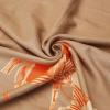 imageEXTREE Scarfs for Women Pashmina Silky Shawl Wrap for Evening Dressing Blanket Open Front Poncho CapeAdeorange