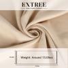 imageEXTREE Scarfs for Women Pashmina Silky Shawl Wrap for Evening Dressing Blanket Open Front Poncho CapeAdvwhite