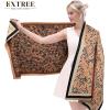 imageEXTREE Scarfs for Women Pashmina Silky Shawl Wrap for Evening Dressing Blanket Open Front Poncho CapeAfgpink