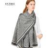 imageEXTREE Scarfs for Women Pashmina Silky Shawl Wrap for Evening Dressing Blanket Open Front Poncho CapeAfpgrey