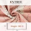 imageEXTREE Scarfs for Women Pashmina Silky Shawl Wrap for Evening Dressing Blanket Open Front Poncho CapeAfwpink