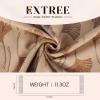 imageEXTREE Scarfs for Women Pashmina Silky Shawl Wrap for Evening Dressing Blanket Open Front Poncho CapeAgakhakileaf