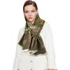 imageEXTREE Scarfs for Women Pashmina Silky Shawl Wrap for Evening Dressing Blanket Open Front Poncho CapeAgdbrownleaf