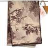 imageEXTREE Scarfs for Women Pashmina Silky Shawl Wrap for Evening Dressing Blanket Open Front Poncho CapeAgikhakipaint