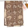 imageEXTREE Scarfs for Women Pashmina Silky Shawl Wrap for Evening Dressing Blanket Open Front Poncho CapeAhabrownflowers