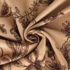 imageEXTREE Scarfs for Women Pashmina Silky Shawl Wrap for Evening Dressing Blanket Open Front Poncho CapeAhkdark Brownflowers