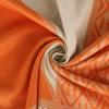 imageEXTREE Scarfs for Women Pashmina Silky Shawl Wrap for Evening Dressing Blanket Open Front Poncho CapeAhmorange