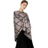 imageEXTREE Scarfs for Women Pashmina Silky Shawl Wrap for Evening Dressing Blanket Open Front Poncho CapeAjgpale Ocre