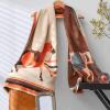 imageEXTREE Scarfs for Women Pashmina Silky Shawl Wrap for Evening Dressing Blanket Open Front Poncho CapeColora102