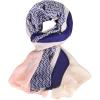 imageEXTREE Scarfs for Women Pashmina Silky Shawl Wrap for Evening Dressing Blanket Open Front Poncho CapeAhkpinkblue