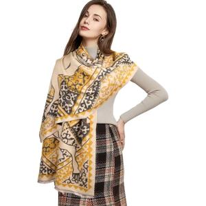 imageEXTREE Scarfs for Women Pashmina Silky Shawl Wrap for Evening Dressing Blanket Open Front Poncho CapeAauwhite