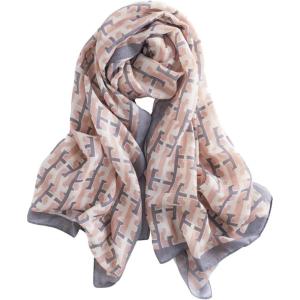 imageEXTREE Scarfs for Women Pashmina Silky Shawl Wrap for Evening Dressing Blanket Open Front Poncho CapeAcqpink