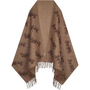 imageEXTREE Scarfs for Women Pashmina Silky Shawl Wrap for Evening Dressing Blanket Open Front Poncho CapeAizdark Goldenrodcarriage