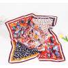 imageEXTREE 100 Pure Mulberry Silk Scarf Fashion Hair for Women Scarf Lightweight Square Neckerchief 275 275 inchesColorful Flowers