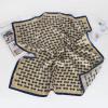 imageEXTREE 100 Pure Mulberry Silk Scarf Fashion Hair for Women Scarf Lightweight Square Neckerchief 275 275 inchesMillennium Mambo