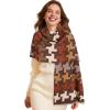 imageEXTREE Womens Scarf Wrap Soft ampamp Warm Shawl Lightweight SkinFriendly Versatile for All Seasons Holiday Gift IdeaColorful Windmills
