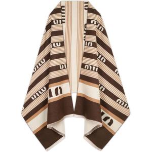 imageEXTREE Womens Scarf Wrap Soft ampamp Warm Shawl Lightweight SkinFriendly Versatile for All Seasons Holiday Gift IdeaDark Brown Letters