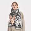 imageEXTREE Scarfs for Women Pashmina Silky Shawl Wrap for Evening Dressing Blanket Open Front Poncho CapeAjodark Greylight Grey