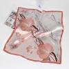 imageEXTREE 100 Pure Mulberry Silk Scarf Fashion Hair for Women Scarf Lightweight Square Neckerchief 275 275 inchesPink Flowers