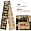 imageEXTREE Satin Scarf Mulberry Silk Printed Head Wrap Hair Band 59 x 57Diamond Shaped Horse