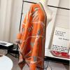 imageEXTREE Scarfs for Women Pashmina Silky Shawl Wrap for Evening Dressing Blanket Open Front Poncho CapeAhoorangehorse