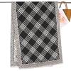 imageEXTREE Scarfs for Women Pashmina Silky Shawl Wrap for Evening Dressing Blanket Open Front Poncho CapeAkkblackbeige