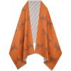 imageEXTREE Scarfs for Women Pashmina Silky Shawl Wrap for Evening Dressing Blanket Open Front Poncho CapeAjxorangehorses