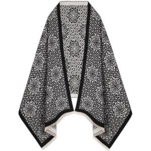 imageEXTREE Womens Scarf Wrap Soft amp Warm Shawl Lightweight SkinFriendly Versatile for All Seasons Holiday Gift IdeaBlack One