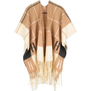 imageEXTREE Womens Scarf Wrap Soft amp Warm Shawl Lightweight SkinFriendly Versatile for All Seasons Holiday Gift IdeaTwotone Khaki